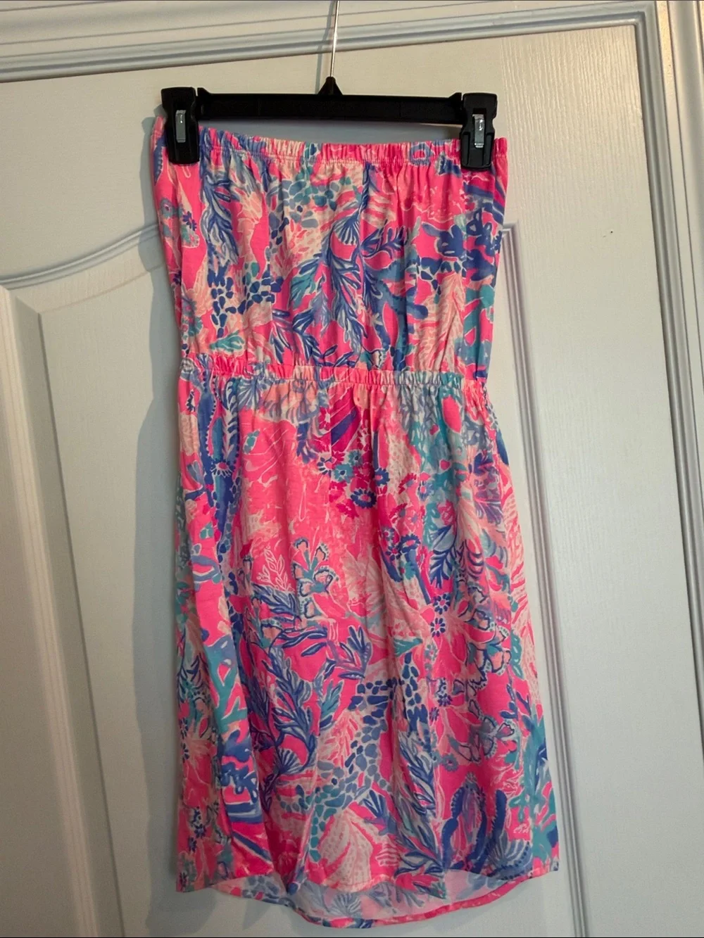 LILLY PULITZER WINDSOR STRAPLESS DRESS - Picture 3 of 4